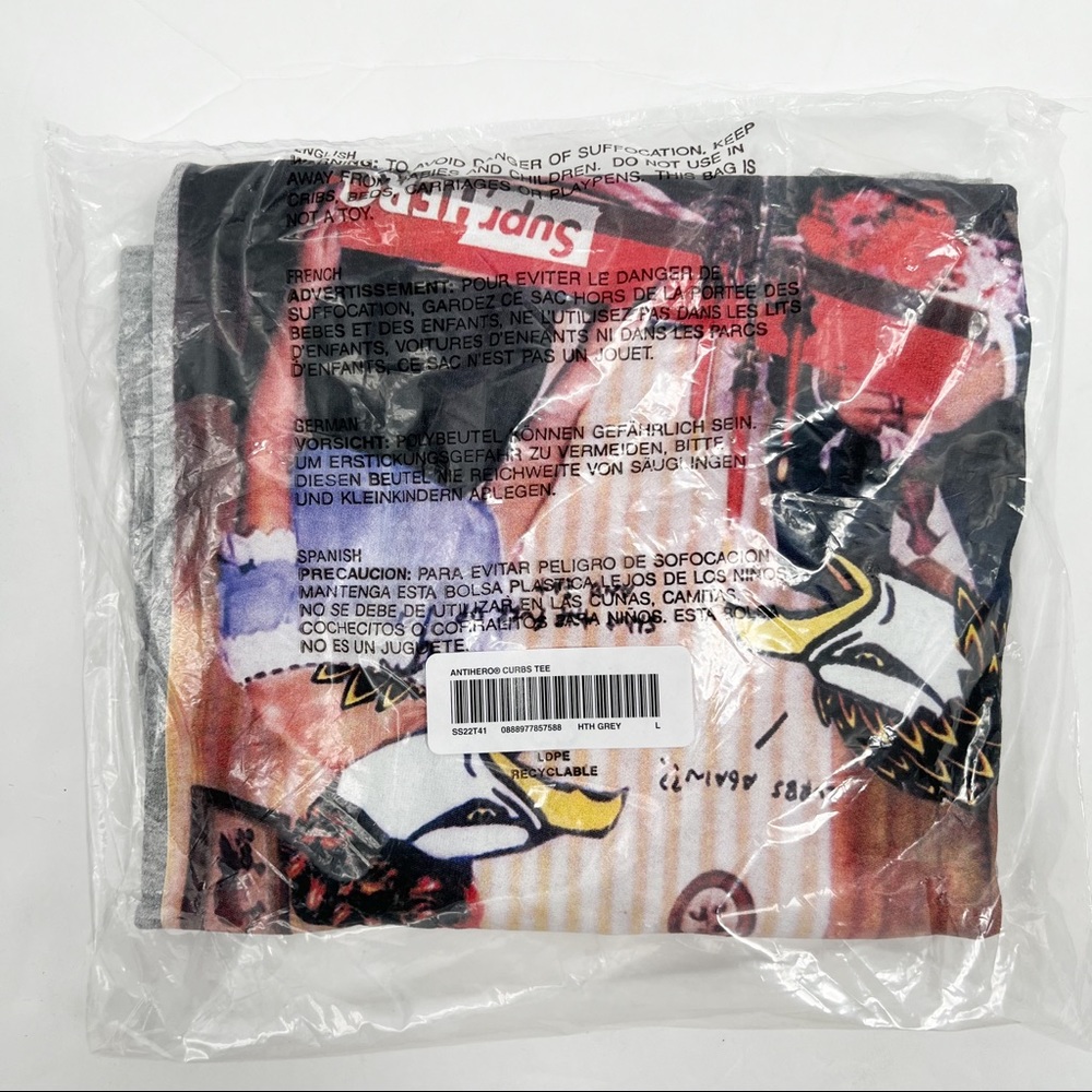 Supreme ANTIHERO Curbs Tee - Picture 4 of 6